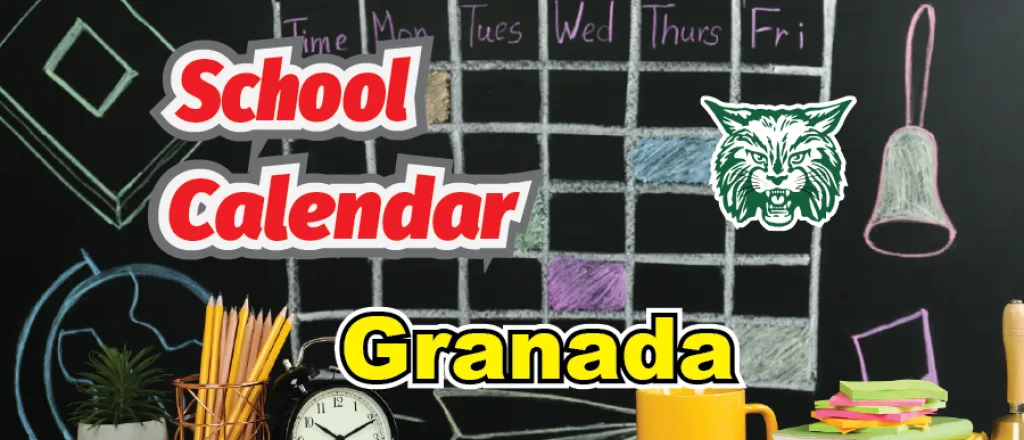 Concept art for the Granada School Calendar