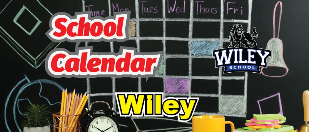 Concept art for the Wiley School Calendar