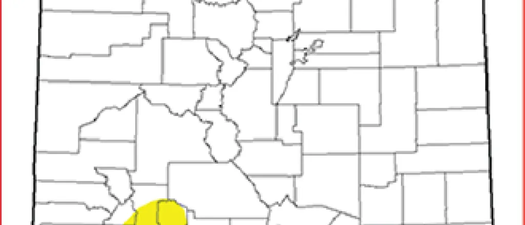 Colorado Drought Map - May 12, 2106