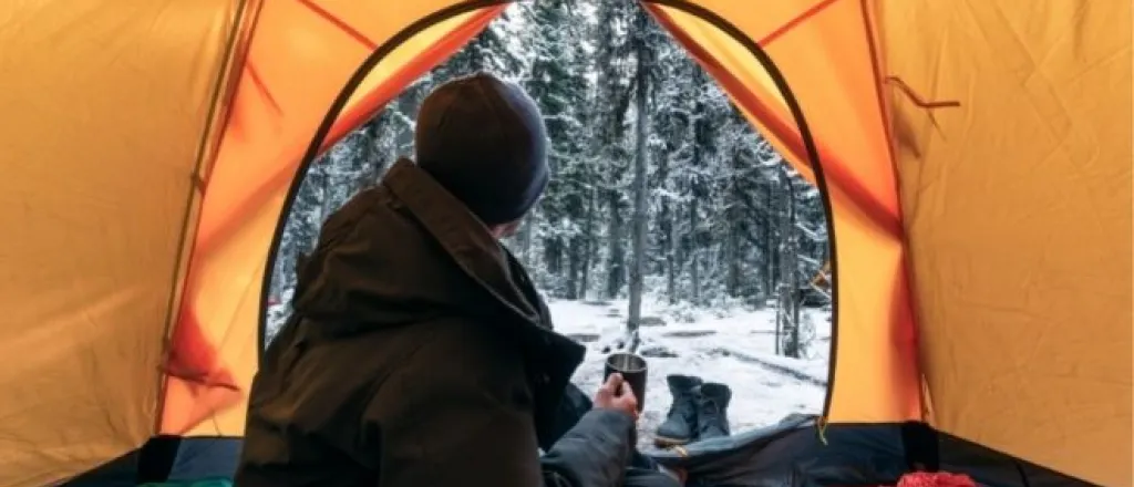 Tips for staying warm while camping in the cold
