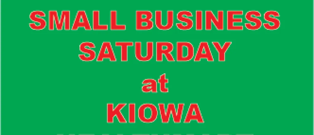 ADV - Kiowa Healthmart Small Business Saturday
