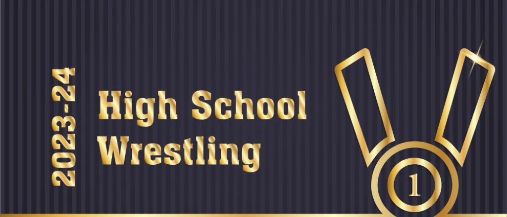 PROMO 64 Sports - Title Card Medal Wrestling - Happy_vector - iStock-1094163384