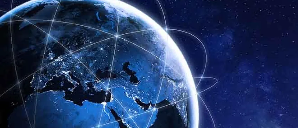 PROMO Technology - Communications Earth Satellite Space Computer - iStock - NicoElNino