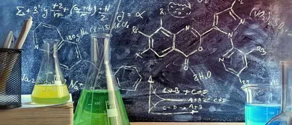 Science - Beaker Chemical Formula Books Education - iStock - Davizro