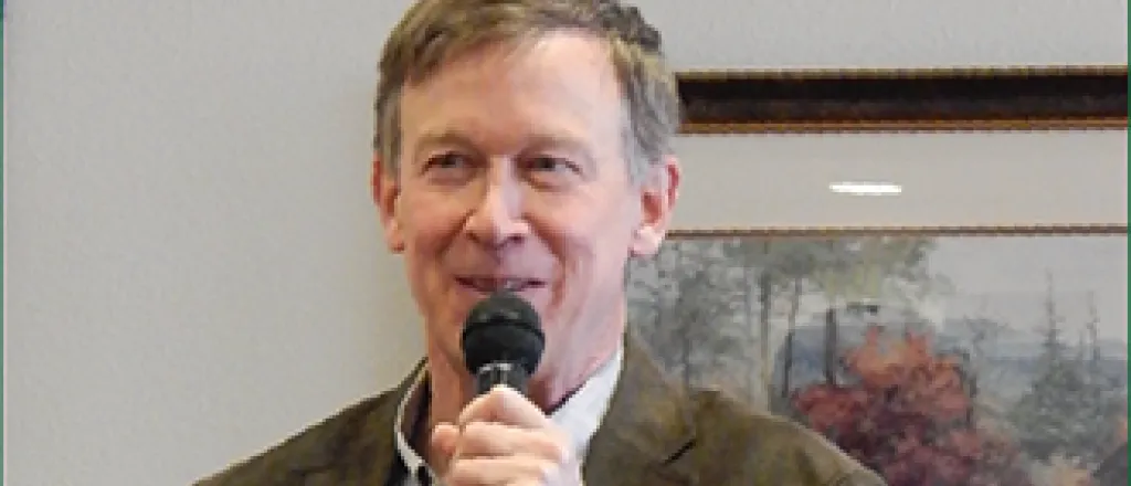 Colorado Governor John Hickenlooper