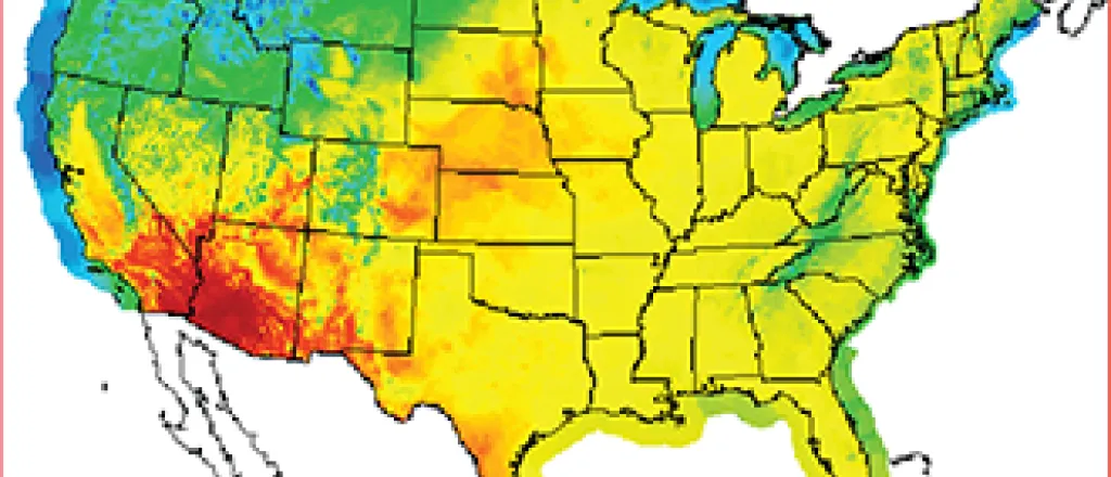 Hot Weather - Map