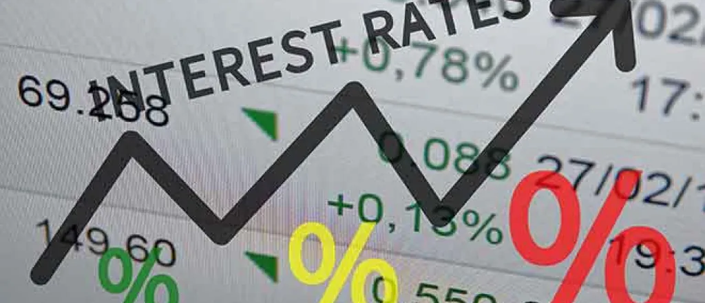 PROMO 64J1 Finance - Interest Rates Graph Chart Increase Rise Percent - iStock - G0d4ather