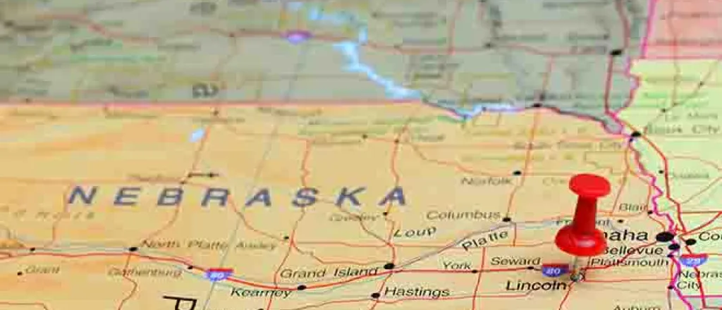 PROMO Map - Nebraska State Map - iStock - dk_photos