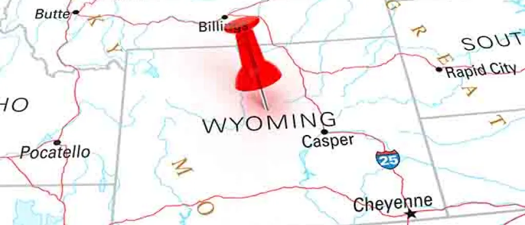 PROMO 64J1 Map - States Wyoming - iStock - klenger