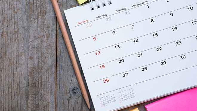 PROMO 660 x 440 Miscellaneous - Calendar Pencil Note Pad Wood - iStock PROMO 660 x 440 Miscellaneous - Calendar Pencil Note Pad Wood - iStock