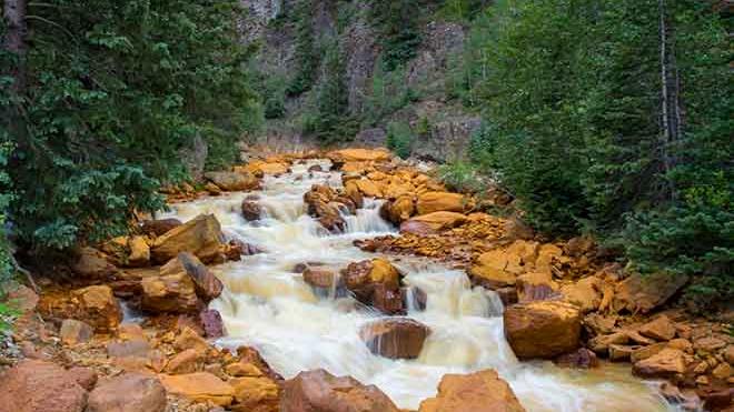 PROMO 64J1 Outdoors - Red Mountain Creek Colorado Water Stream River - iStock - Aaron Hawkins PROMO Outdoors - Red Mountain Creek Colorado Water Stream River - iStock - Aaron Hawkins
