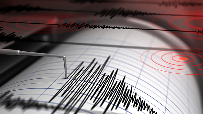 Small earthquake near Gypsum Tuesday