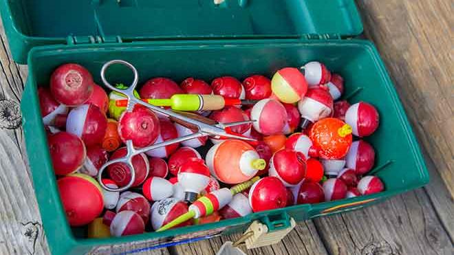 PROMO 64J1 Miscellaneous - Tackle Box Fishing Bobbers - USFWS - Kayt Jonsson - public domain PROMO 64J1 Miscellaneous - Tackle Box Fishing Bobbers - USFWS - Kayt Jonsson - public domain
