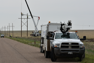 Power Restored to Central Kiowa County