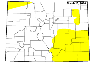 Dry Conditions Nearly Double in a Week
