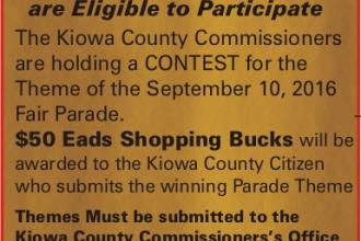 Win $50 for Submitting Fair Parade Theme