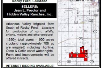 Land Auction - 1,390 Acres