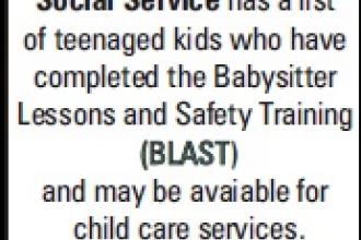 Child Care Services Available (ADV)