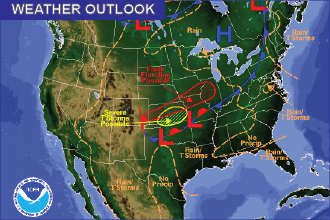 Weekend Weather Outlook – Chances of Rain Continue