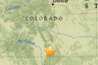 Earthquake in Costilla County