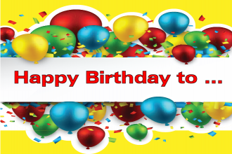 Happy Birthday to ...