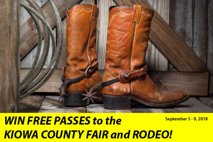 PROMO 660 x 440 Win free passes to the 2018 Kiowa County Fair and Rodeo PROMO 660 x 440 Win free passes to the 2018 Kiowa County Fair and Rodeo