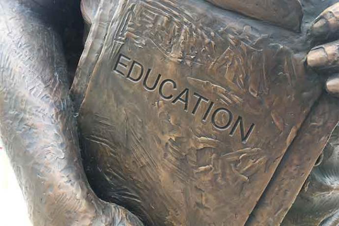 PROMO 64J1 Education - Academics School Book Statue Bronze - flickrcc - Alan Levine - public domain PROMO 64J1 Education - Academics School Book Statue Bronze - flickrcc - Alan Levine - public domain