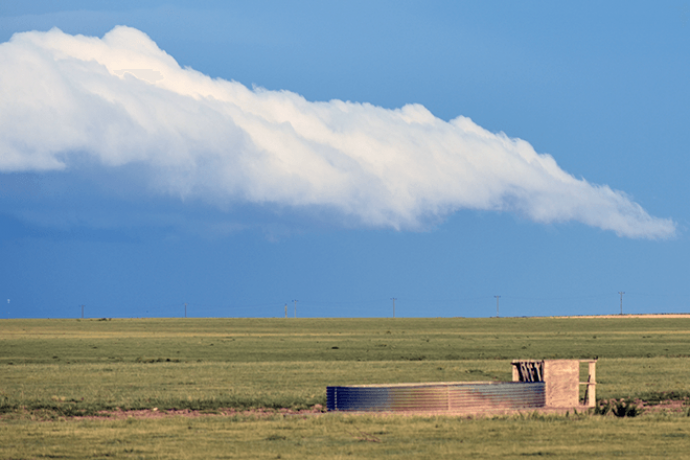 PROMO 64S Agriculture - Stock Tank Field Clouds Prairie Cheyenne County Colorado - Chris Sorensen PROMO 64S Agriculture - Stock Tank Field Clouds Prairie Cheyenne County Colorado - Chris Sorensen