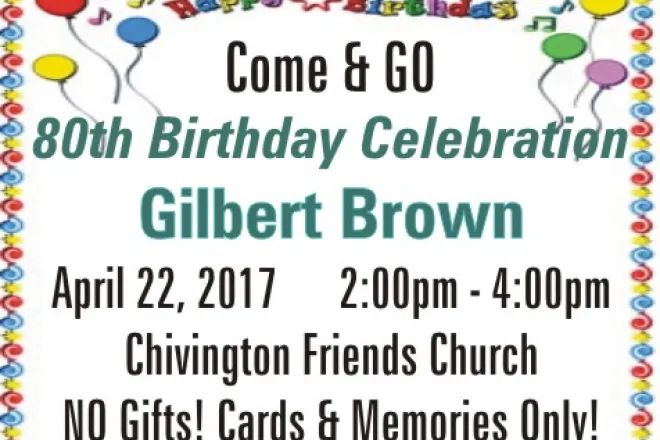 Happy Birthday to Gilbert Brown