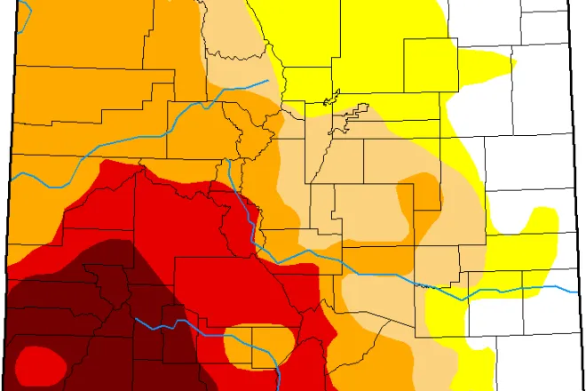MAP Colorado Drought Conditions - January 15, 2019 MAP Colorado Drought Conditions - January 15, 2019