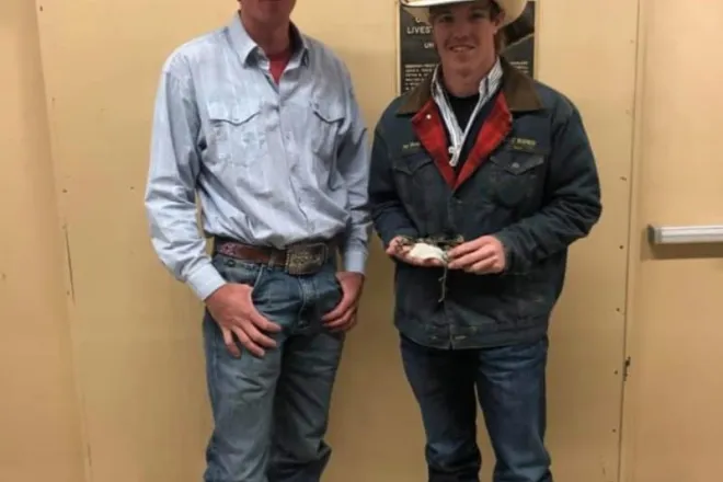 PIC LCC Rodeo Coach, Cole Dorenkamp and Nate Hoey