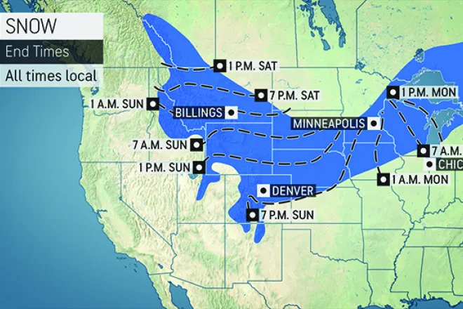 MAP Snow End Time - AccuWeather MAP Snow End Time - AccuWeather