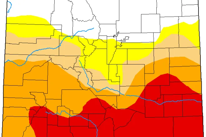MAP Colorado Drought Conditions - June 9, 2020 - National Drought Mitigation Center