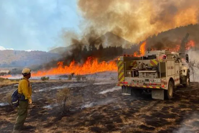 PICT Fire operations at the Pine Gulch Fire August 10, 2020