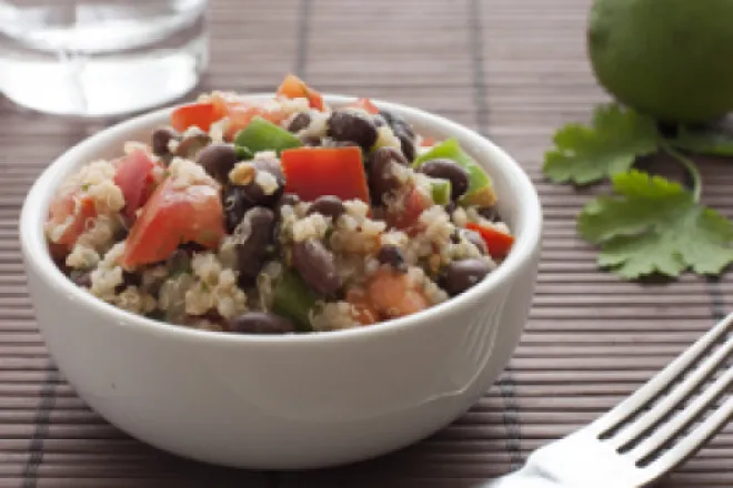 PICT RECIPE Quinoa And Black Bean Salad - USDA