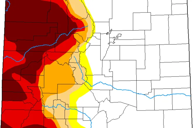 MAP Colorado Drought Conditions - June 8, 2021 - National Drought Mitigation Center MAP Colorado Drought Conditions - June 8, 2021 - National Drought Mitigation Center