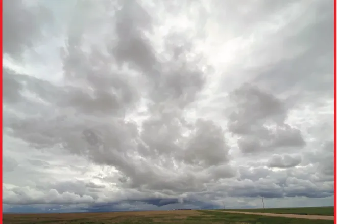 Photo of the Week - 2020-06-25 - Storm clouds over Kiowa County, Colorado - Chris Sorensen