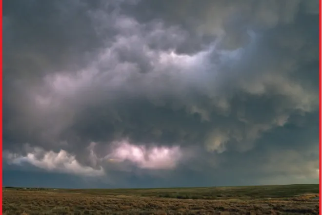 Photo of the Week - 2020-09-17 Storm clouds over the prairie in Kiowa County, Colorado - Damian Hernandez