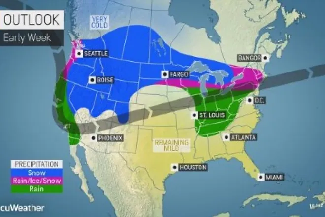 MAP Outlook for next week - AccuWeather MAP Outlook for next week - AccuWeather