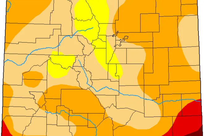 MAP Colorado Drought Conditions - May 3, 2022 - National Drought Mitigation Center MAP Colorado Drought Conditions - May 3, 2022 - National Drought Mitigation Center