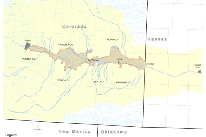 Arkansas River Basin in Colorado and Kansas - Arkansas River Compact Administration