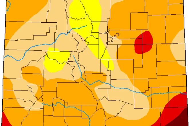 MAP Colorado Drought Conditions - May 10, 2022 - National Drought Mitigation Center MAP Colorado Drought Conditions - May 10, 2022 - National Drought Mitigation Center