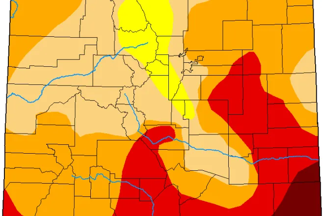 MAP Colorado Drought Conditions - May 17, 2022 - National Drought Mitigation Center MAP Colorado Drought Conditions - May 17, 2022 - National Drought Mitigation Center