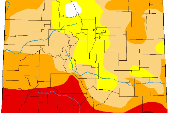 MAP Colorado Drought Conditions - June 14, 2022 - National Drought Mitigation Center