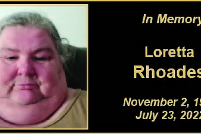 MEMORY Loretta Rhoades MEMORY Loretta Rhoades