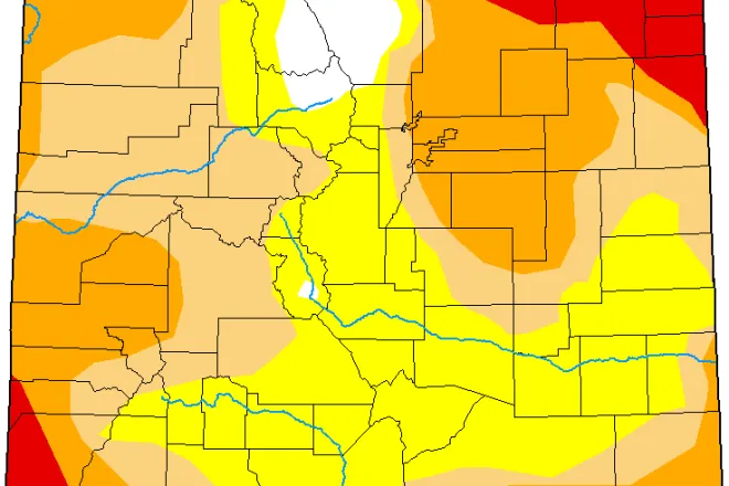 MAP Colorado Drought Conditions - August 2, 2022 - National Drought Mitigation Center MAP Colorado Drought Conditions - August 2, 2022 - National Drought Mitigation Center