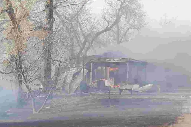 PICT Fire impacts at Oxbow State Wildlife Area - CPW PICT Fire impacts at Oxbow State Wildlife Area - CPW