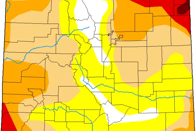 MAP Colorado Drought Conditions - August 16, 2022 - National Drought Mitigation Center MAP Colorado Drought Conditions - August 16, 2022 - National Drought Mitigation Center