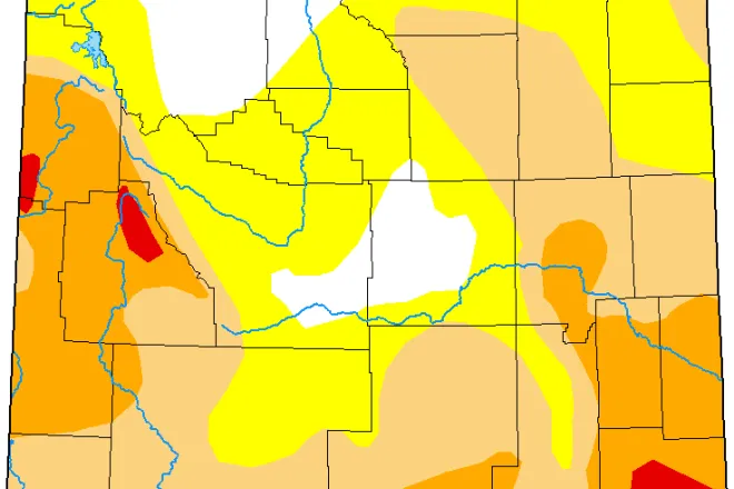 MAP Wyoming Drought Conditions - August 30, 2022 - National Drought Mitigation Center MAP Wyoming Drought Conditions - August 30, 2022 - National Drought Mitigation Center