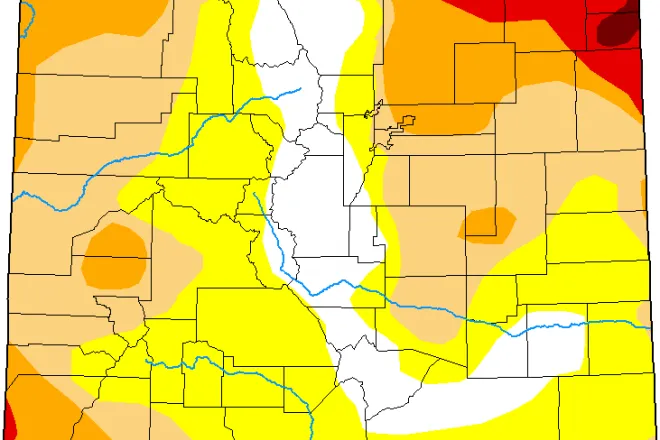 MAP Colorado Drought Conditions - September 20, 2022 - National Drought Mitigation Center